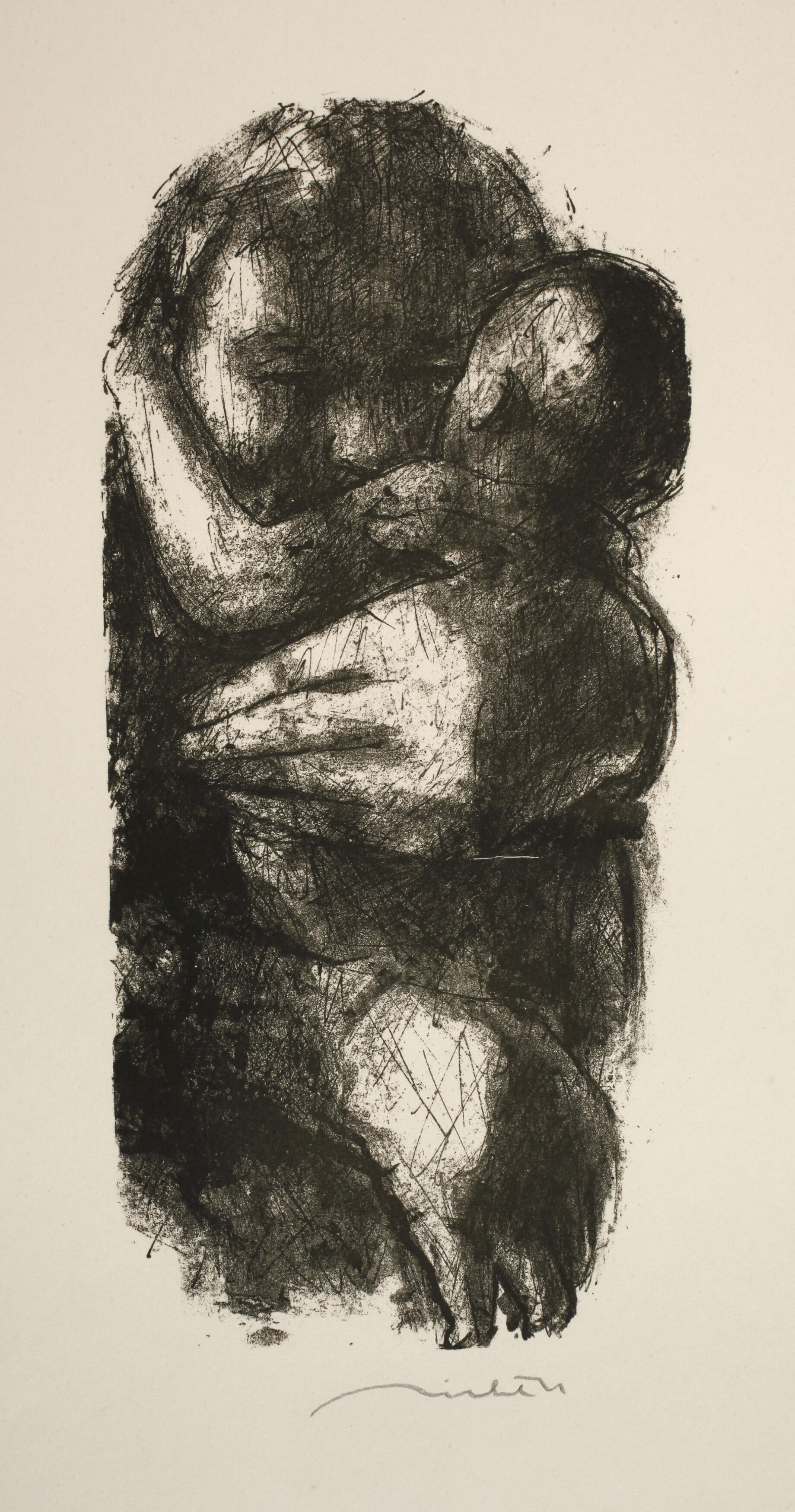 Prof. Hans Theo Richter, "Schützende Hände"