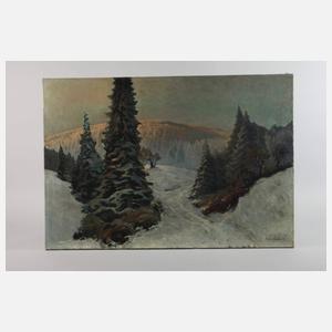 Richard Sachs, "Wintermorgen"