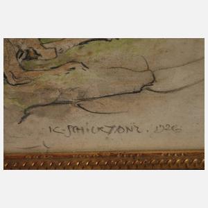 Karl Schicktanz, Ruhendes Wild