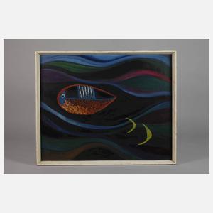 Willy Schumann, Fische zwischen Meereswogen