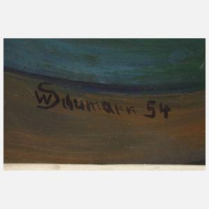 Willy Schumann, Fische zwischen Meereswogen