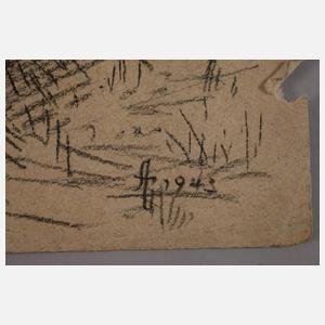 Alfred Tröger, Drei Zeichnungen