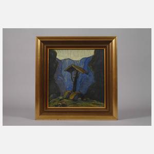Alfred Tröger, Marterl im Gebirge