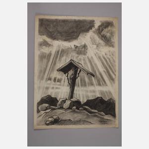 Alfred Tröger, Marterl im Gebirge