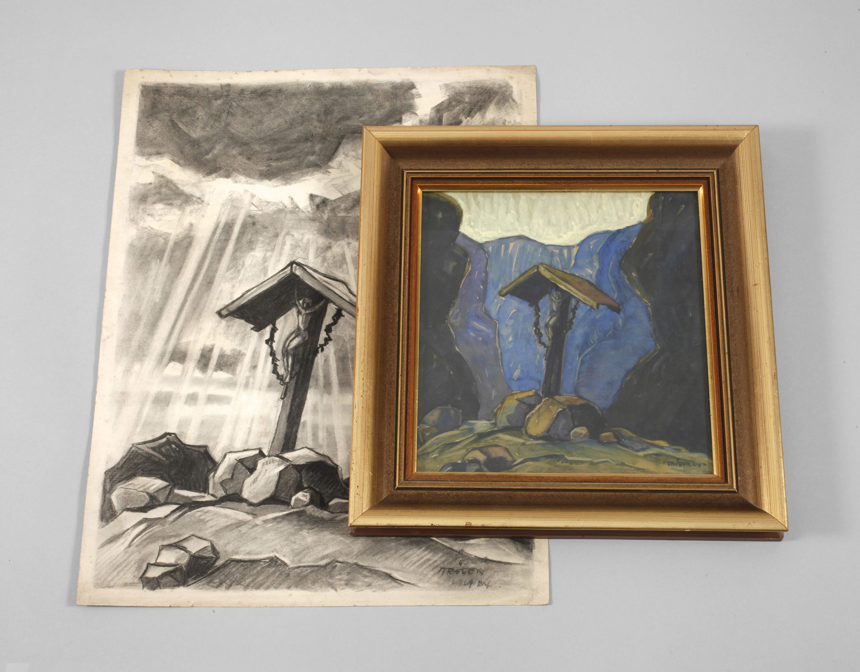 Alfred Tröger, Marterl im Gebirge