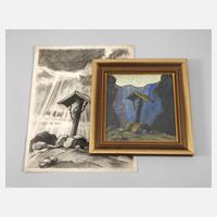 Alfred Tröger, Marterl im Gebirge111