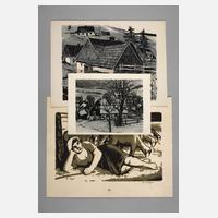 Alfred Tröger, Drei Graphiken111