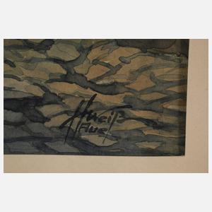 Hans Weiß-Aue, "Schneeberg Zobelplatz"