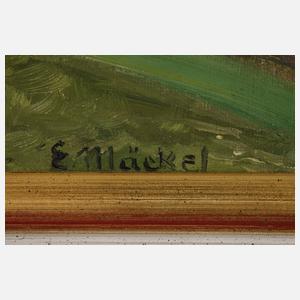 Elfriede Mäckel, Frühlingslandschaft
