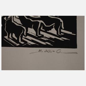 Hans Weiß-Aue, Konvolut Graphik