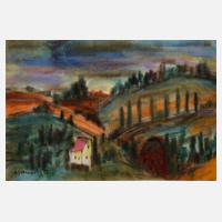 Albert Hennig, Mediterrane Landschaft111