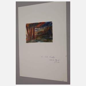 Albert Hennig, Abendlandschaft