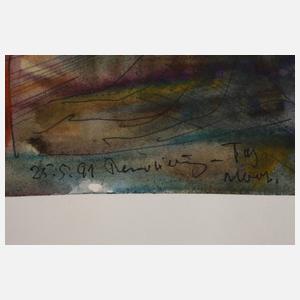 Albert Hennig, Abendlandschaft