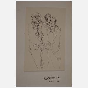 Albert Hennig, Zwei Figurenstudien