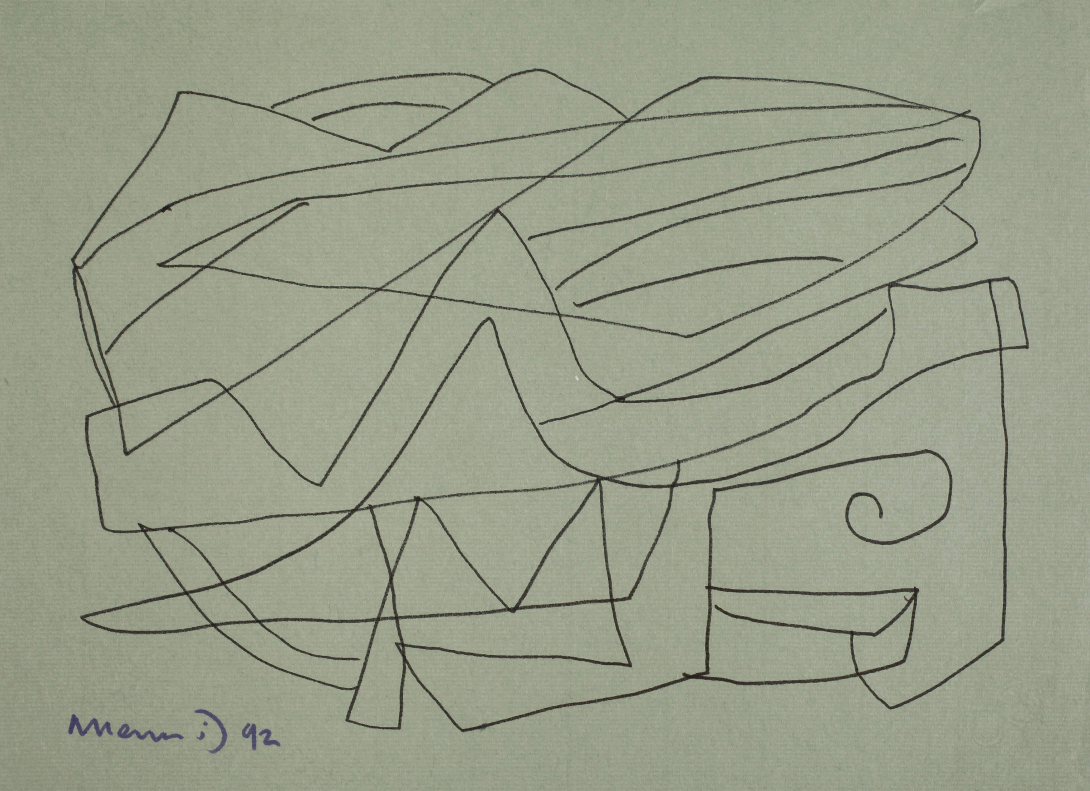 Albert Hennig, Abstraktion