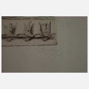 Günther Huniat, Mappe "Acht Radierungen"