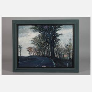 Prof. Siegfried Ratzlaff, "Straße bei Ochsensaal"