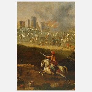 Franz Paul Findenigg, attr., Schlacht bei Zenta