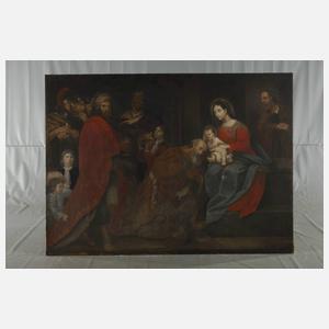 Anbetung Jesu durch die heiligen drei Könige