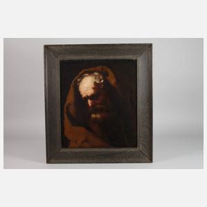 Italienischer Meister wohl um 1800, Portrait des Apostels Paulus