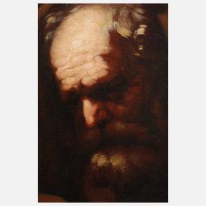 Italienischer Meister wohl um 1800, Portrait des Apostels Paulus