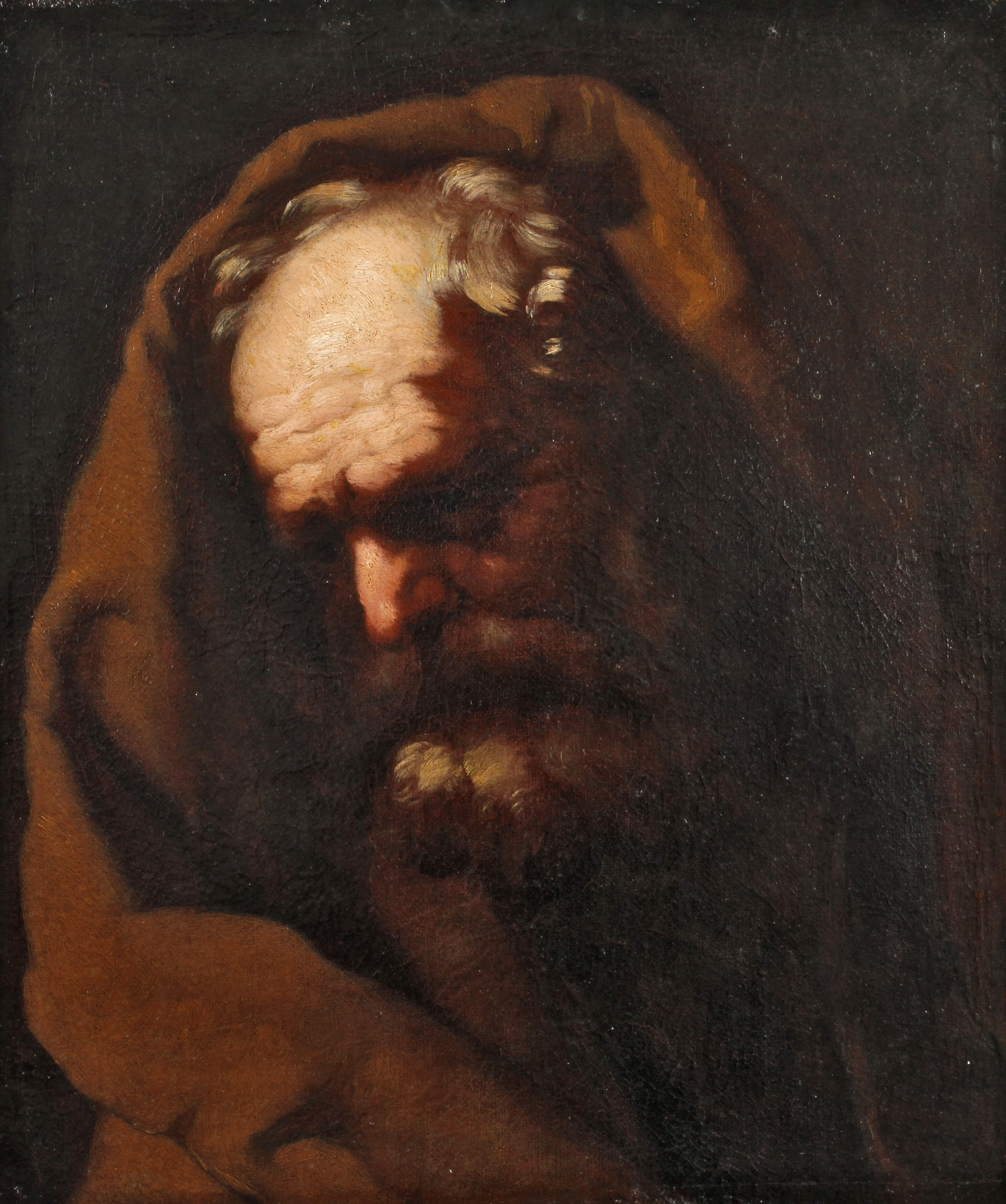 Italienischer Meister wohl um 1800, Portrait des Apostels Paulus