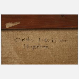 Portrait des Christian Ludwig von Hagedorn