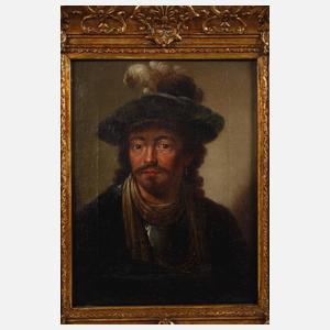 Rembrandtnachfolge, Herrenportrait