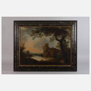 Landschaft im Abendlicht