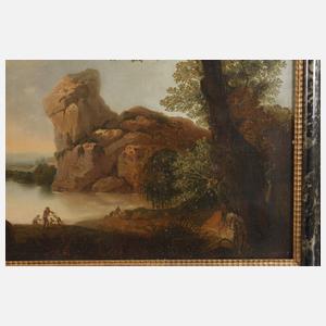 Landschaft im Abendlicht