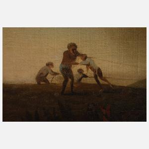 Landschaft im Abendlicht