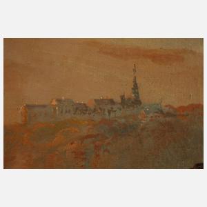 R. Alers, Mühlen am Bach im Gebirge