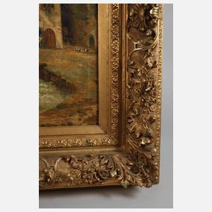 R. Alers, Mühlen am Bach im Gebirge