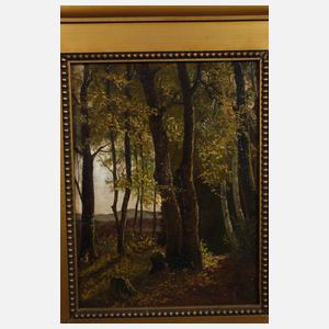 Karl Buchholz, Waldstudie