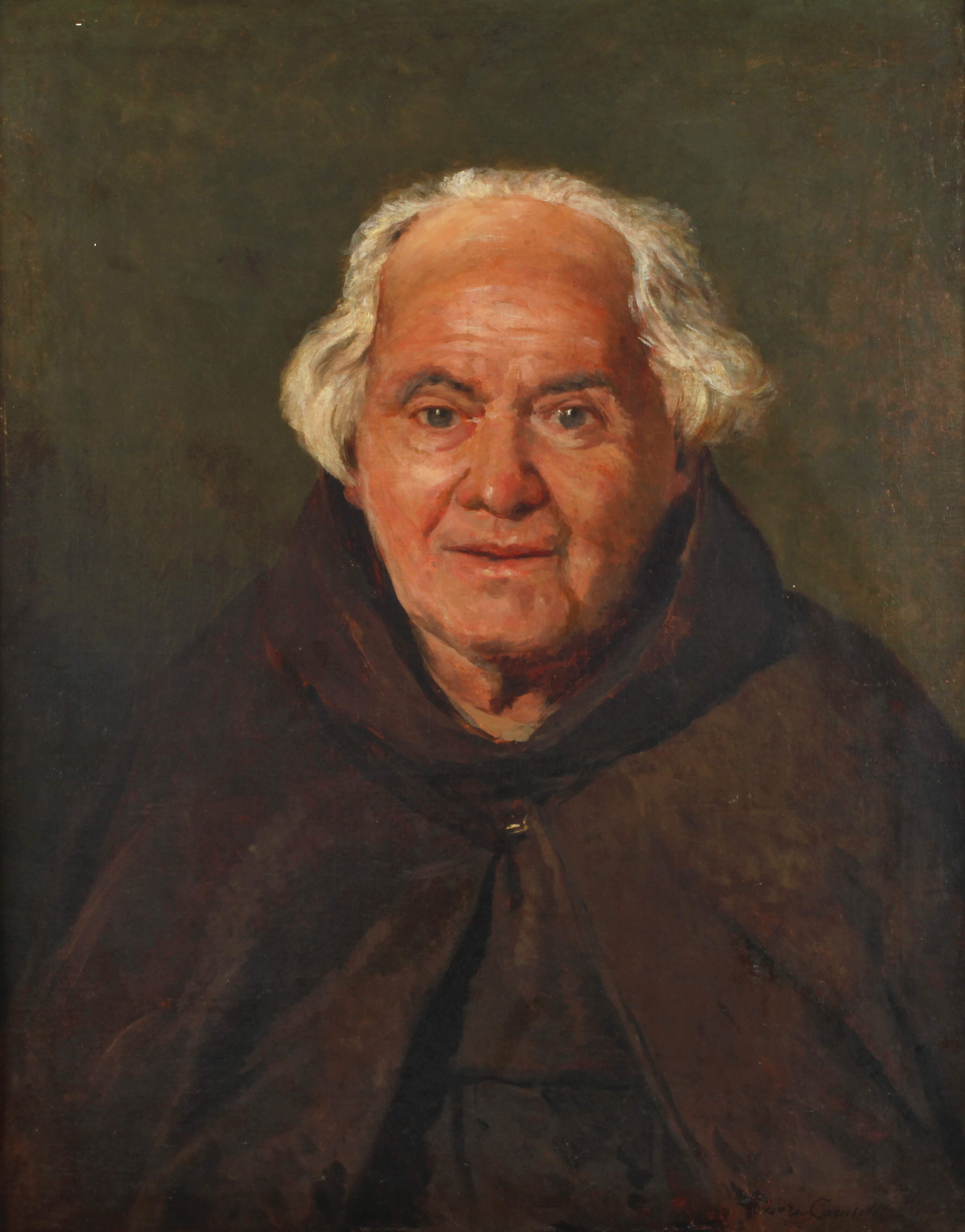 Cesare Caroselli, Mönchsportrait