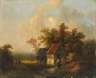 Willem de Klerk, attr., Romantische Landschaft