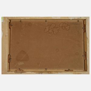 Hans Dvorak, Landschaft mit Burg