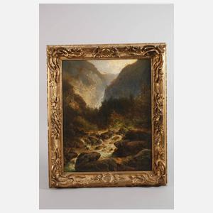 Ferdinand Feldhütter, Kuhflucht bei Farchant