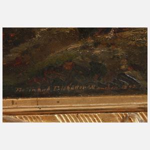 Ferdinand Feldhütter, Kuhflucht bei Farchant