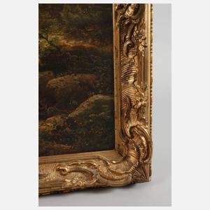 Ferdinand Feldhütter, Kuhflucht bei Farchant