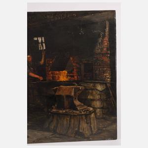 Erich Hammer, "In der Schmiede"