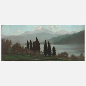 Prof. George von Hoesslin, Landschaft am Comer See