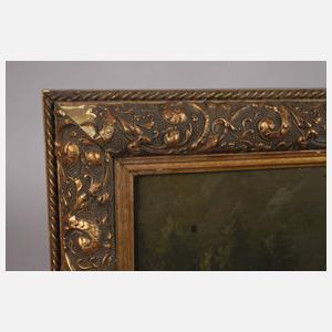 Friedrich Hohe, Rehbock am Waldesrand