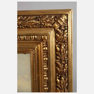 Jan van Hoom, attr., Niederländische Hafenansicht