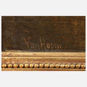 Jan van Hoom, attr., Partie in Rotterdam