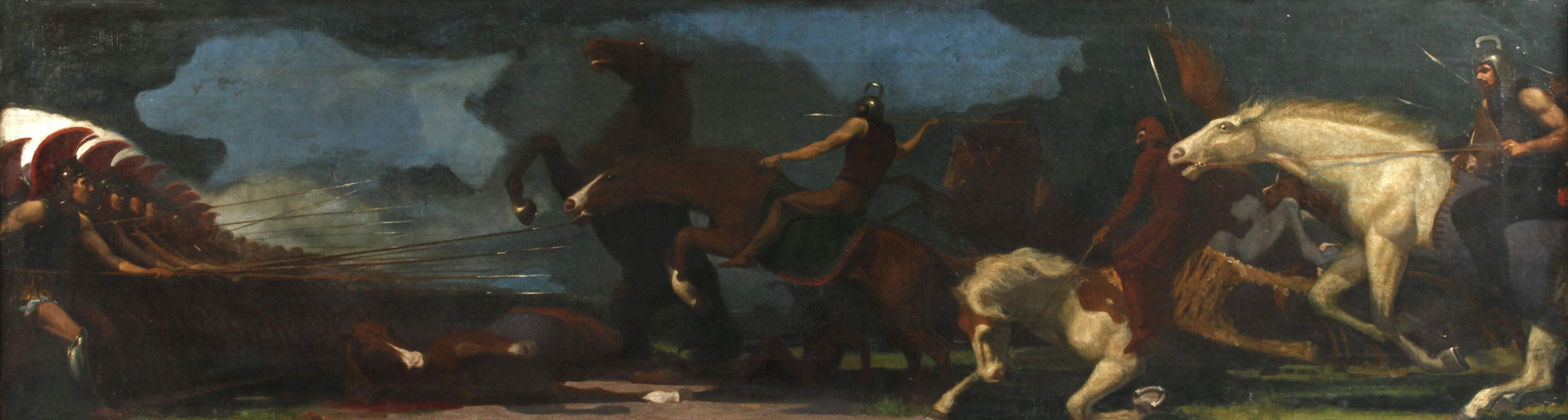 Szene der Alexanderschlacht
