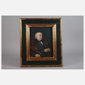 Ludwig Knaus, attr., Herrenportrait