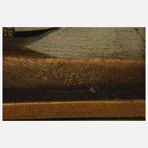 F. Kriebisch, Elbe bei Hamburg-Blankenese