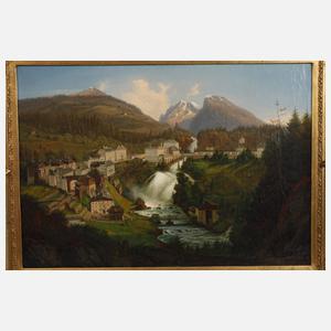 Emil Ludwig Löhr, Blick auf Bad Gastein