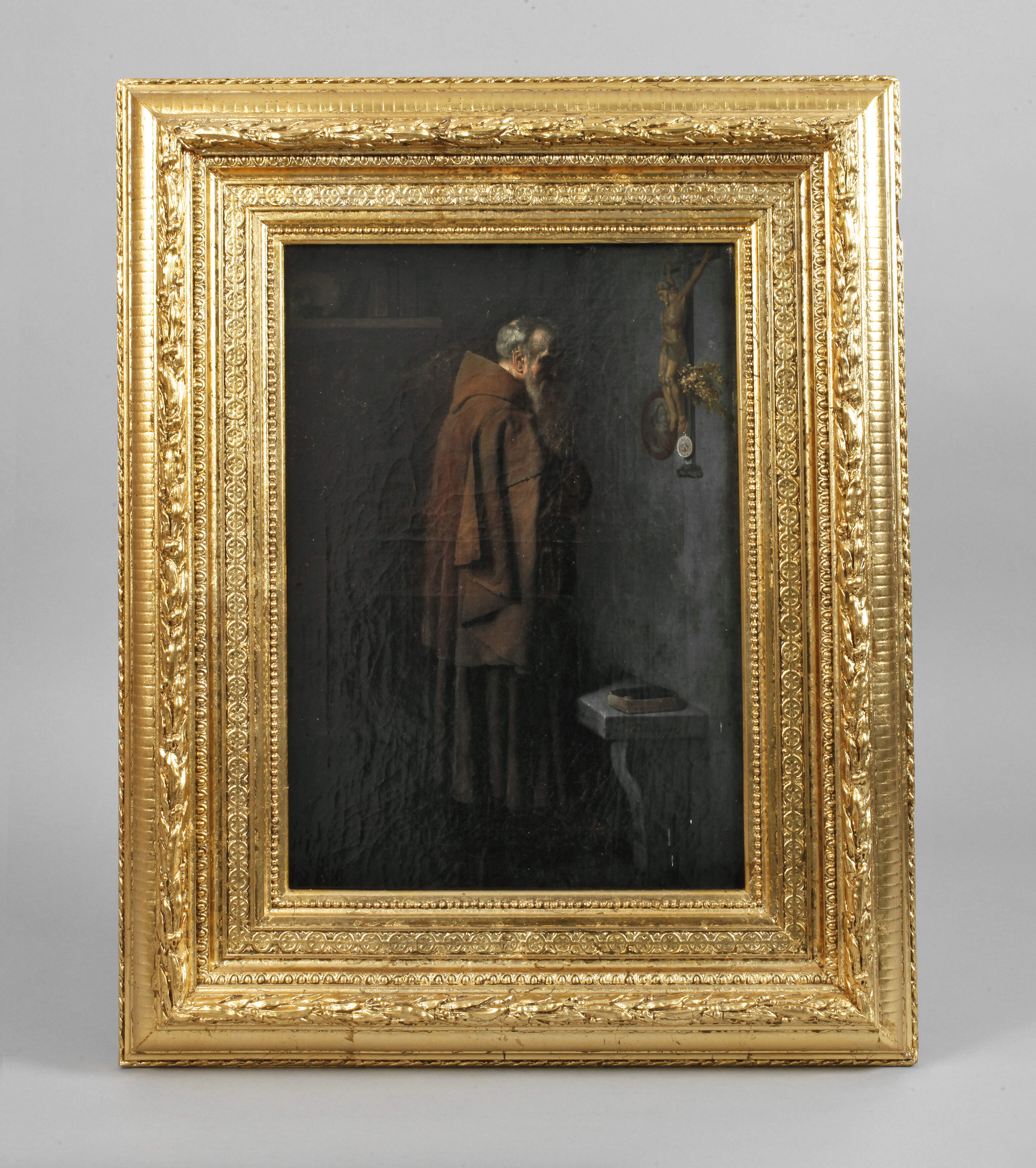 Charles van Meer, attr., Andächtiger Mönch